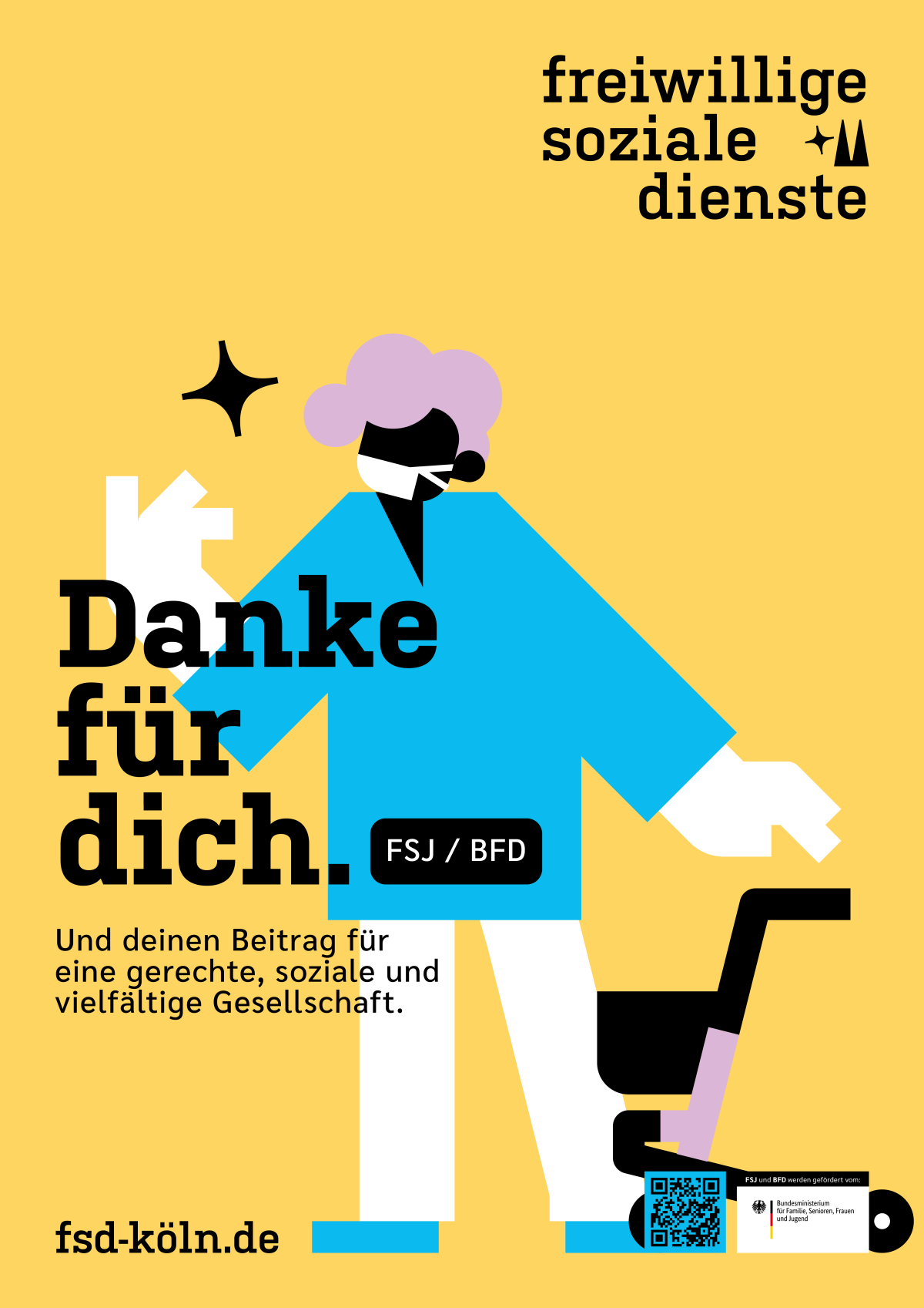 FSD Köln Plakat Motiv Danke