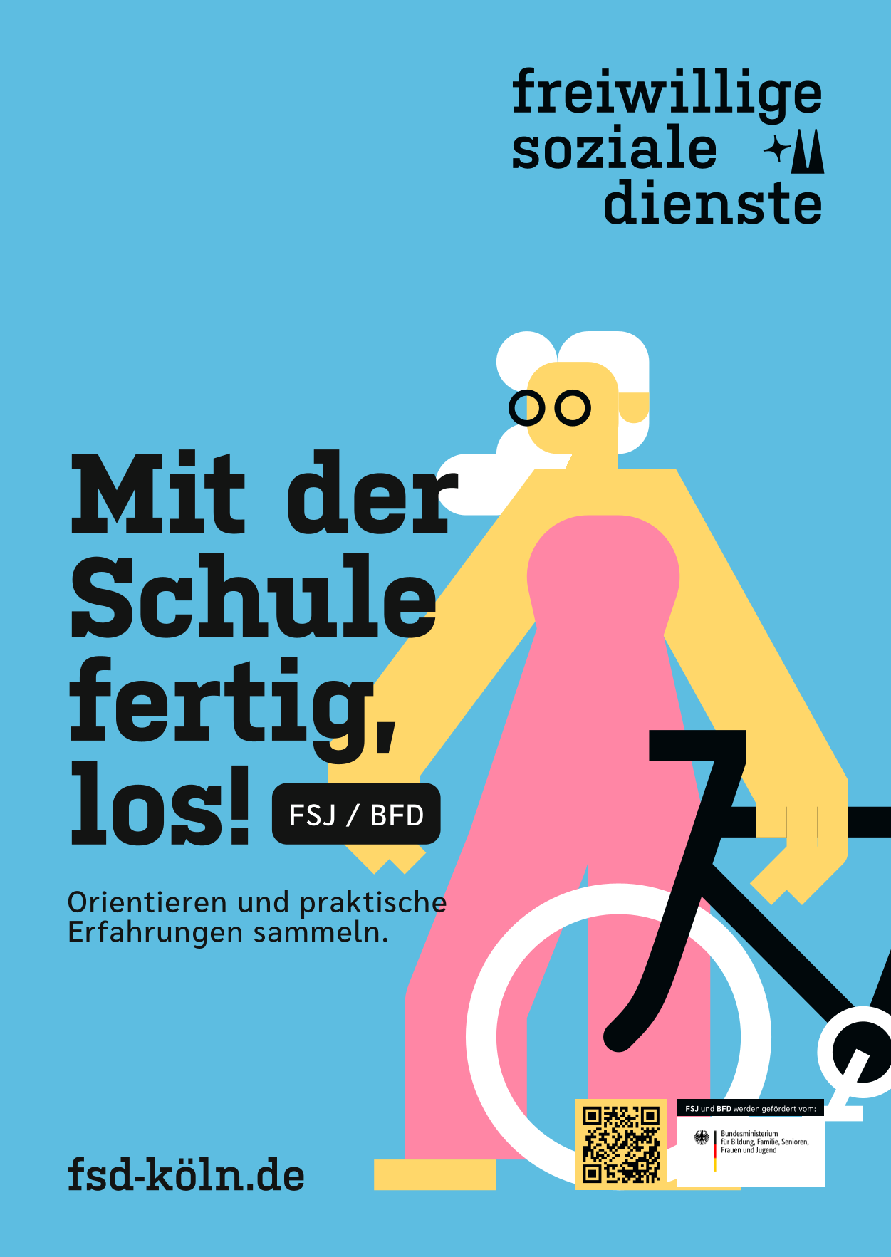FSD Köln Plakat Motiv Schule
